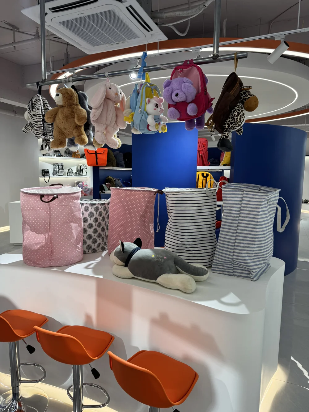 A closer look at the showroom