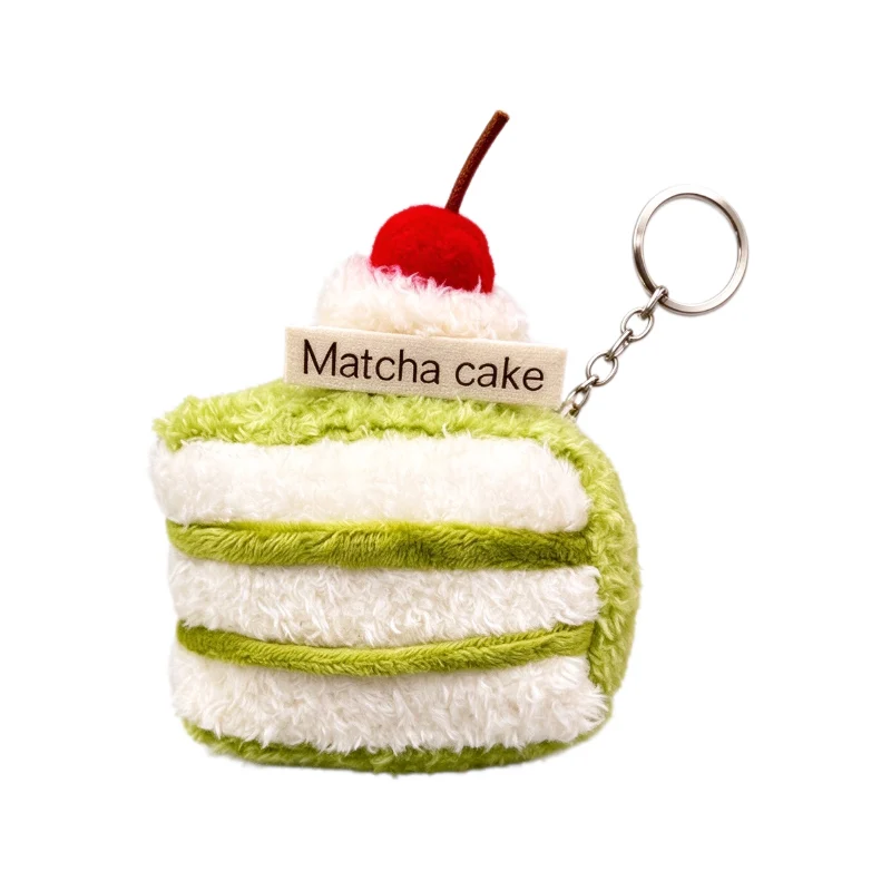 Matcha cake charm